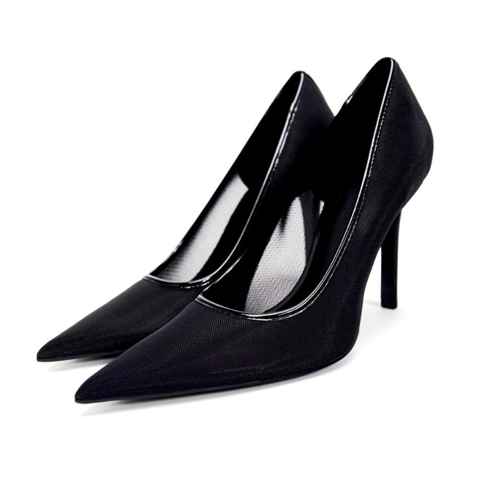 Zara mesh heels size 40